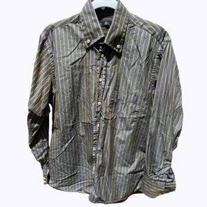 Rinaldi Striped Mens shirt Purple/green